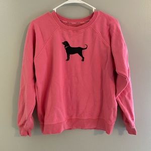 Pink Black Dog Crewneck!